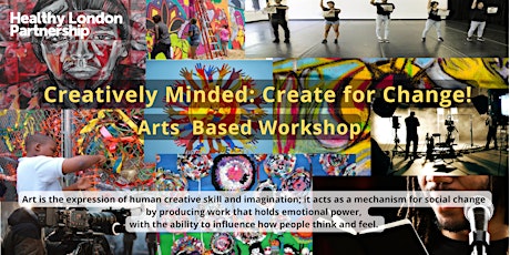 Creatively Minded: Arts Based Workshop primary image