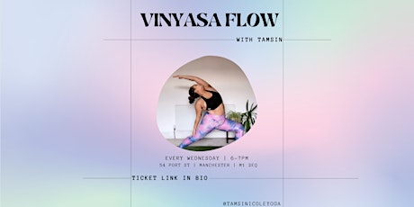 Vinyasa Flow with Tamsin tickets