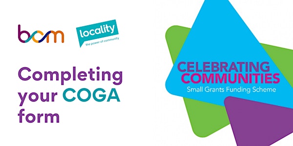 BCM & Locality: Completing your 'COGA' form
