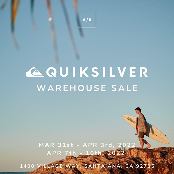 Quiksilver + Roxy Warehouse Sale - Santa Ana, CA image