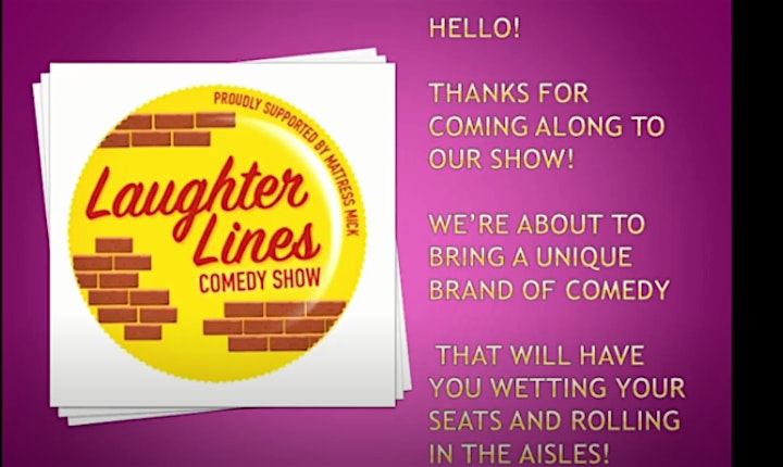 Comedy with Laughter Lines Dublin &  A Free Pint of Hop House 13! image