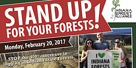"Stand Up For Your Forests:" A Rally at the Statehouse primary image