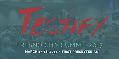 Sponsorship of Fresno City Summit 2017 primary image