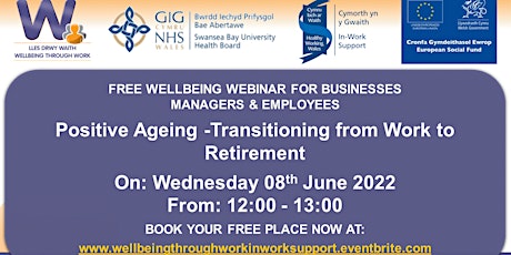 Positive Ageing -Transitioning from Work to Retirement tickets