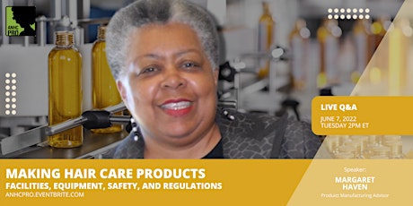 LIVE Q&A with Margaret Haven, Product Manufacturing Expert tickets