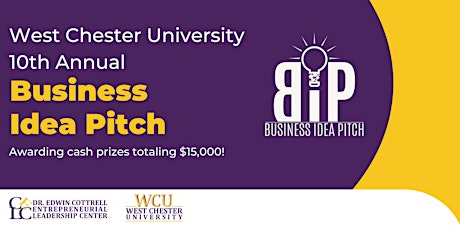 10th Annual West Chester University Business Idea Pitch primary image
