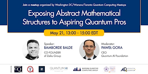 Exposing Abstract Mathematical Structures to Aspring Quantum Computing Pros
