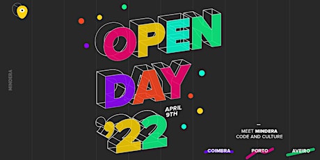 Imagem principal de Mindera Open Day 2022 - COIMBRA viewing party