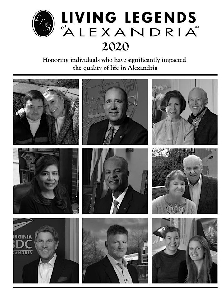 NEW DATE Meet the 2020 Living Legends of Alexandria image
