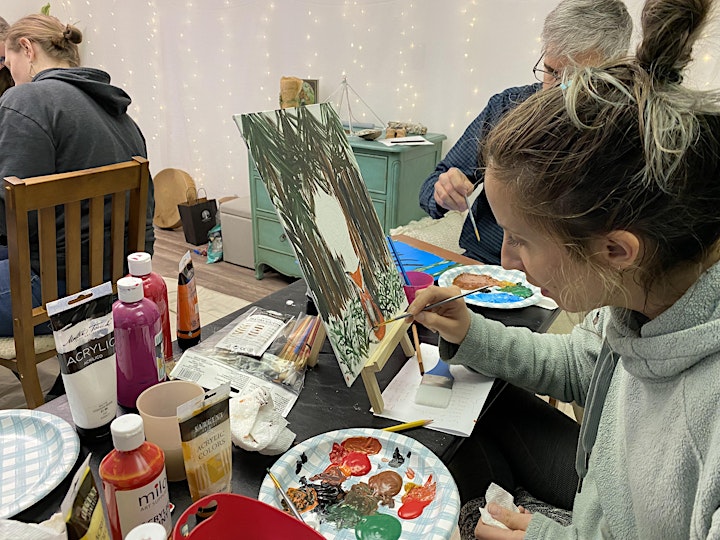 Paint Spirit Animal with Guided Meditation - A different kind of Paint Nite image