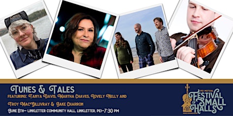 Tunes & Tales -Linkletter- $30 -PEI Mutual Festival of Small Halls tickets