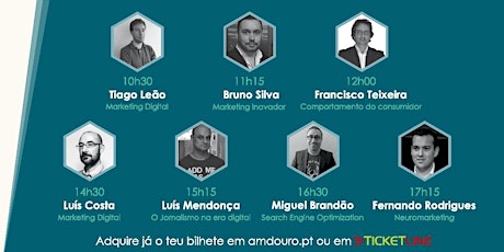 Imagem principal de Marketing com Vista para o Douro - 1ª Conferências AMDOURO