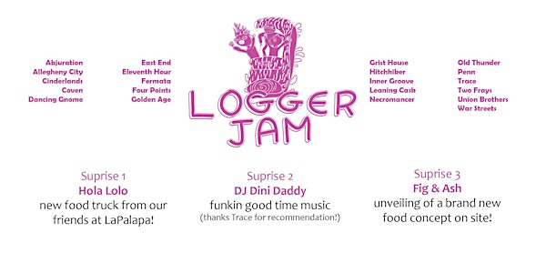 Logger Jam: a celebration of local lagers
