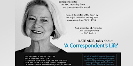 Kate Adie lecture, "A Correspondent's Life" primary image