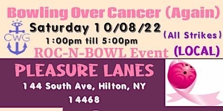 Bowing Over Cancer Again (Cancer Sucks) tickets