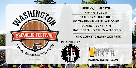 15th Annual Washington Brewers Festival Tickets