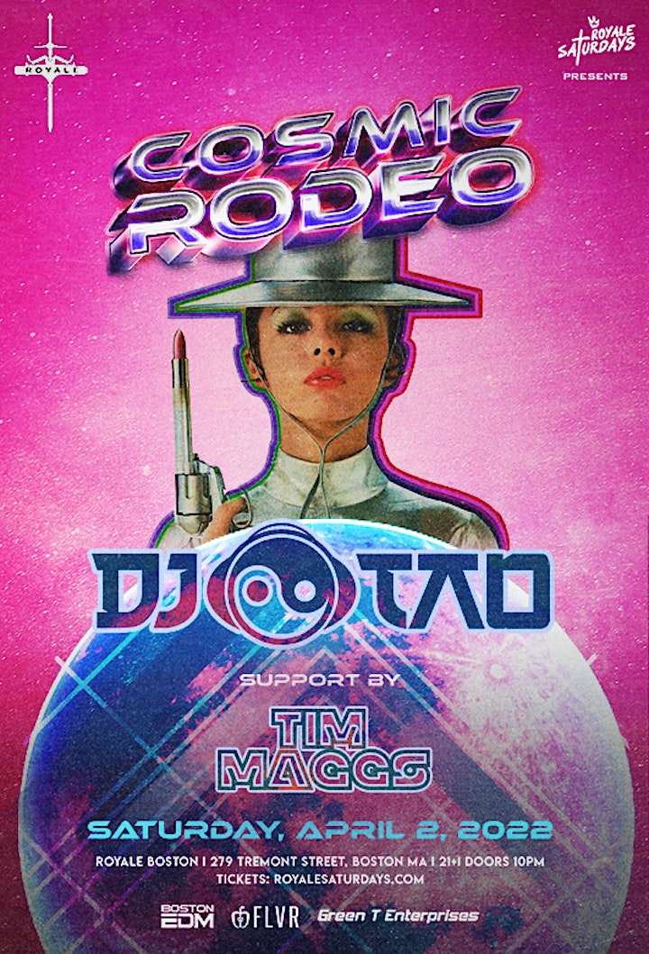 Cosmic Rodeo ft. DJ Tao | 4.2.22 | 10:00 PM | 21+ image