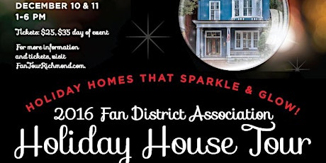 2016 Fan District Holiday House Tour primary image