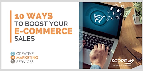 Live Webinar: 10 Ways to Boost Your E-Commerce Sales tickets