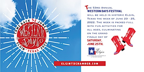 Elgin Western Days tickets