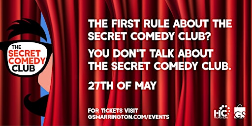 The Secret Comedy Club - 27th May 2022