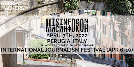 MisinfoCon @ IJF 2022: A Global Summit on Misinformation primary image