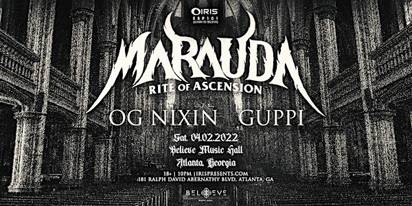 Marauda w/ OG Nixin & GUPPI | IRIS ESP 101| Sat 4/2 Less Than 40 tics Left