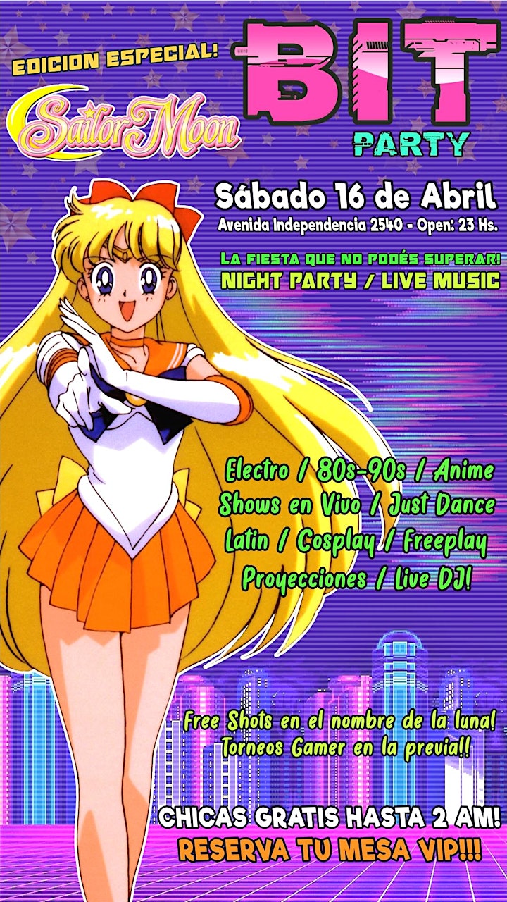 Imagen de BIT Party! / Sailor Moon Edition! - 3º Edición!