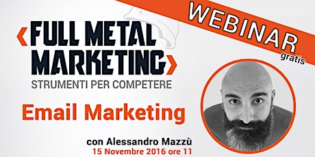 [Webinar gratuito] Email marketing con Alessandro Mazzù