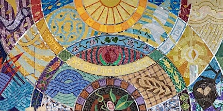 Imagen principal de Art and Scroll Studio presents mosaic and mural  artist  Joshua Winer