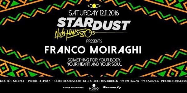 YOUPARTI - Stardust ft. Franco Moiraghi • MILAN