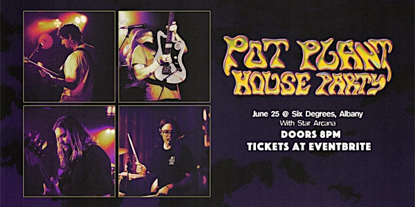 POT PLANT HOUSE PARTY-Live in the Goldroom at Six Degrees