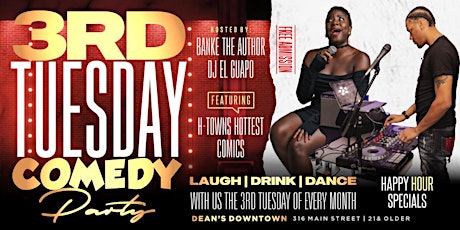 3rd Tuesdays Comedy Party & Open Mic tickets