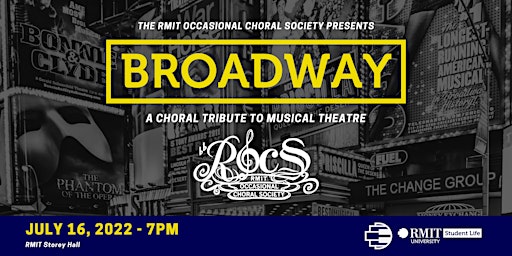 BROADWAY: A Choral Tribute to Musical Theatre
