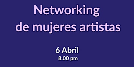 Imagen principal de Networking de mujeres artistas