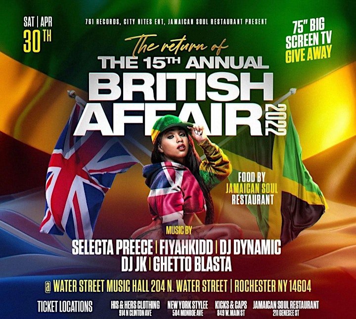 THE RETURN OF THE 15TH ANNUAL BRITISH AFFAIR 2022 image