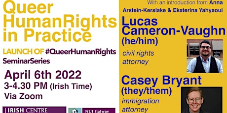 Queer Human Rights Seminar Series “Queer Human Rights in Practice” primary image