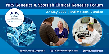 NRS Genetics & Scottish Clinical Genetics Forum Event tickets