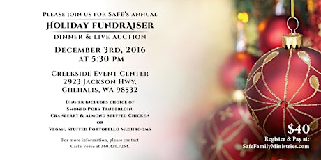 Safe Family Ministries Fundraiser primary image