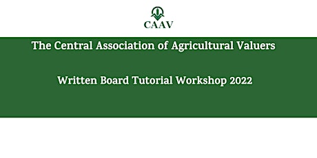 CAAV Written Board Workshop Webinar 2022 tickets