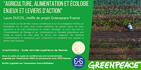 Image principale de 4ème conférence environnementale : "Agriculture, alimentation et écologie"