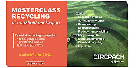 Masterclass Recycling - English Edition