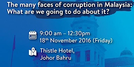 The many faces of corruption in Malaysia: What are we going to do about it? primary image
