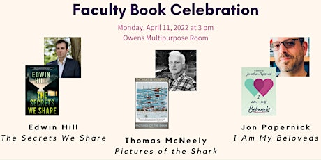Faculty Book Celebration Spring 2022