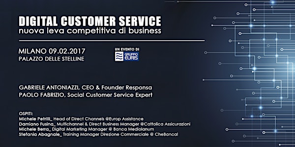 DIGITAL CUSTOMER SERVICE: nuova leva competitiva di business