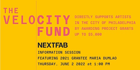 2022 Information Session with NextFab tickets