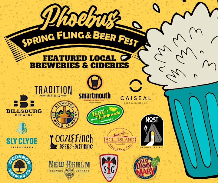 Historic Phoebus Spring Fling & Beer Fest image
