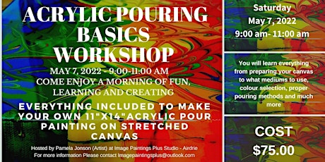 Acrylic Pouring Basics Workshop