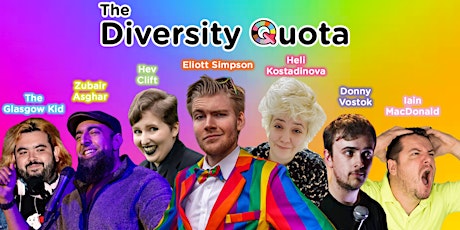 The Diversity Quote Comedy Night - April Show primary image