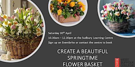Springtime Flowers Saturday Workshop